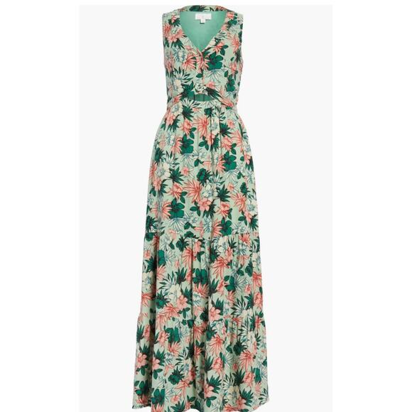 Lost + Wander size medium floral maxi dress - Picture 1 of 6